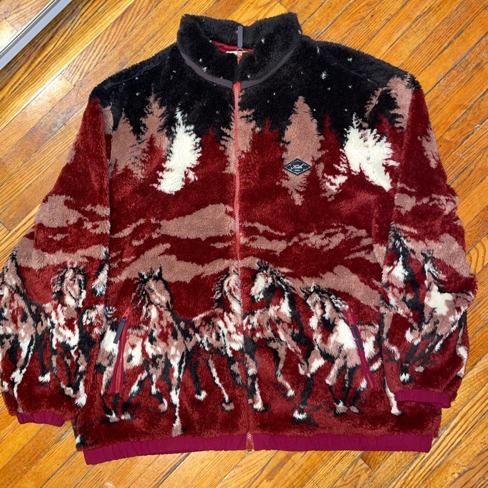 Kith Pinehurst Horses Sherpa Jacket XXL Kith Fall 2022